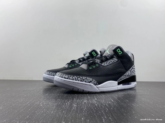 3 CT8532-031 Green Air Jordan Glow 0629